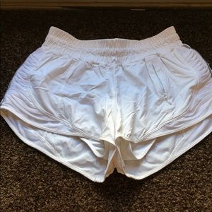 Lululemon white making moves short